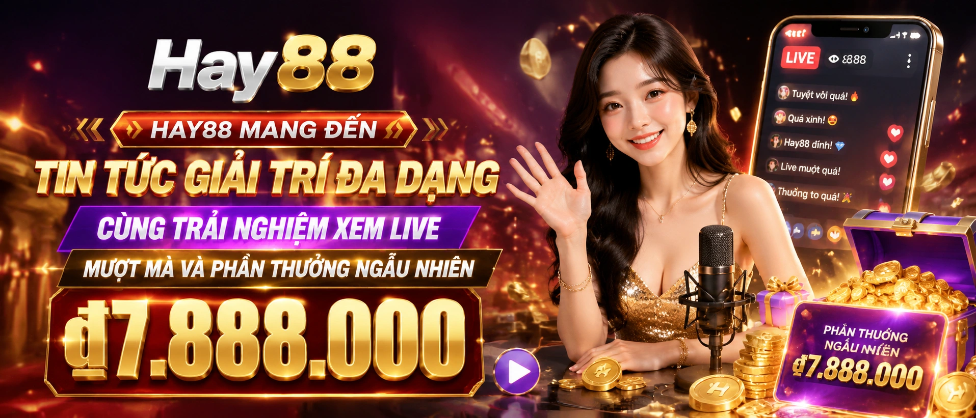Trang tin Hay88 với bố cục card gọn, phù hợp đọc nhanh trên mobile