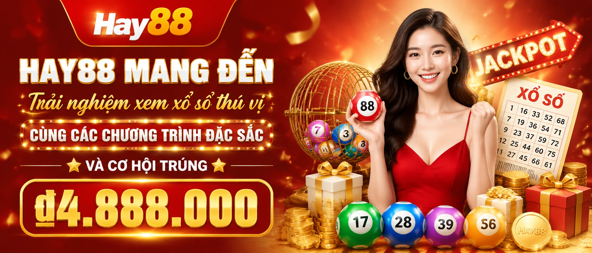 Khu vực hiển thị thống kê và dữ liệu xổ số